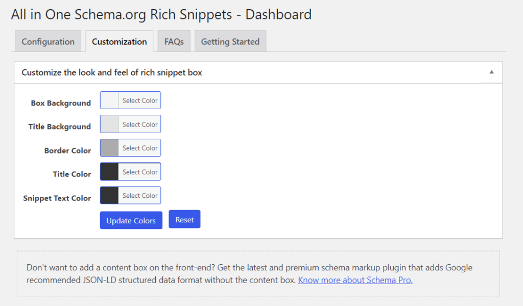 ajouter un balisage de schéma à wordpress - personnalisation du schéma