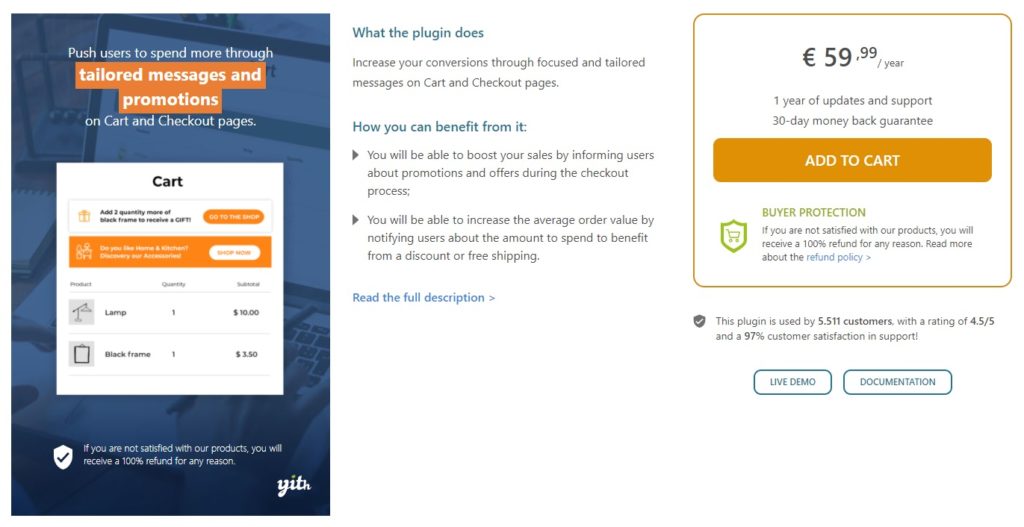 yith woocommerce pages de panier meilleurs plugins pour personnaliser la page de panier