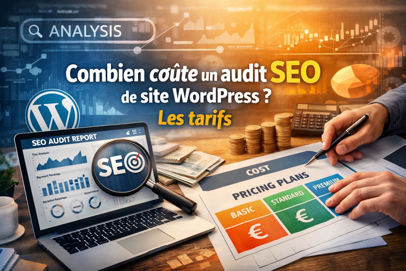 Combien coûte un audit SEO de site WordPress ? Les tarifs