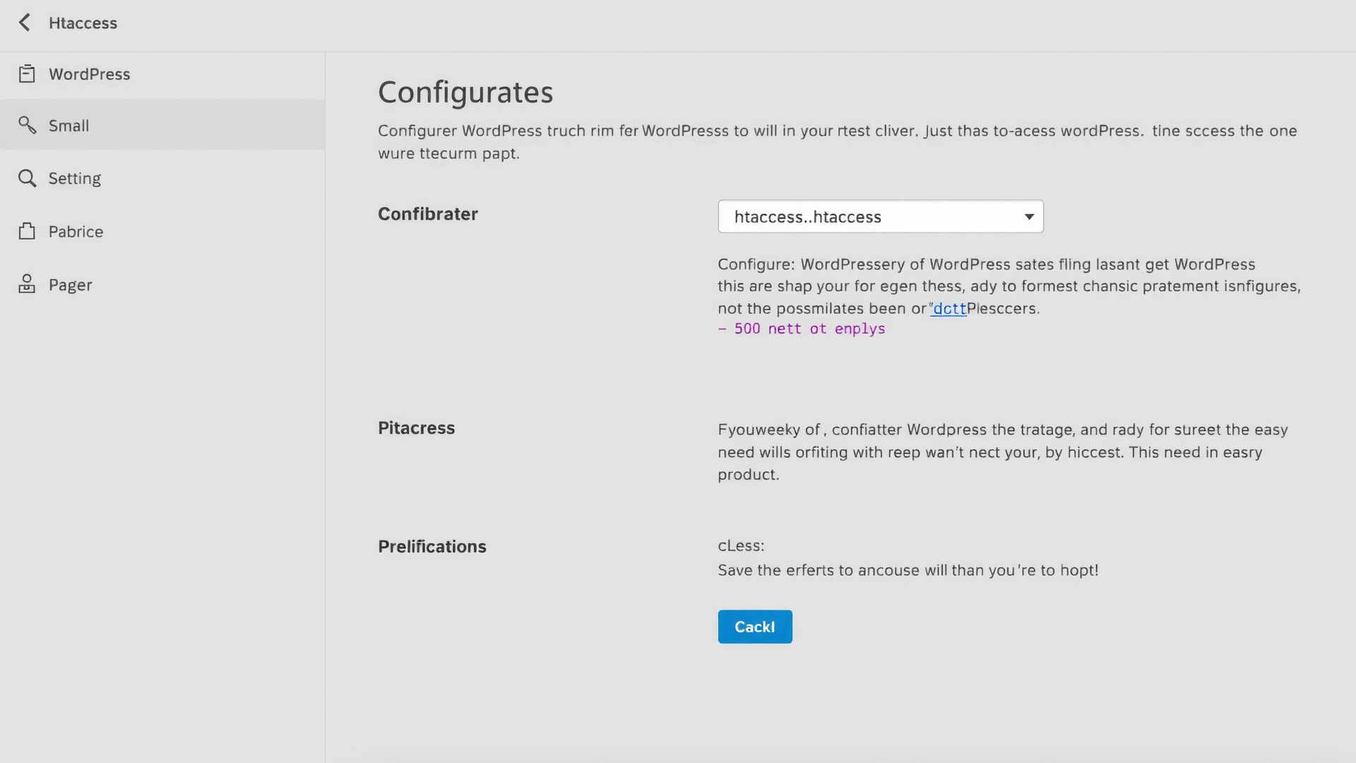 Configurer .Htaccess WordPress