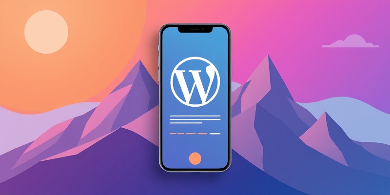 WordPress website app