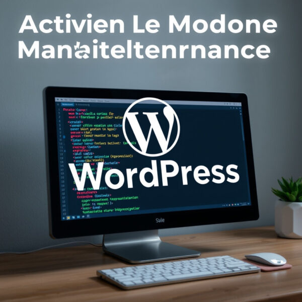 Activer le Mode Maintenance WordPress : Guide Complet