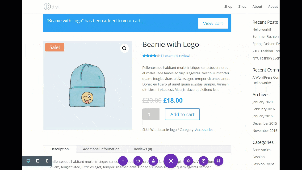 Ajouter le module Divi