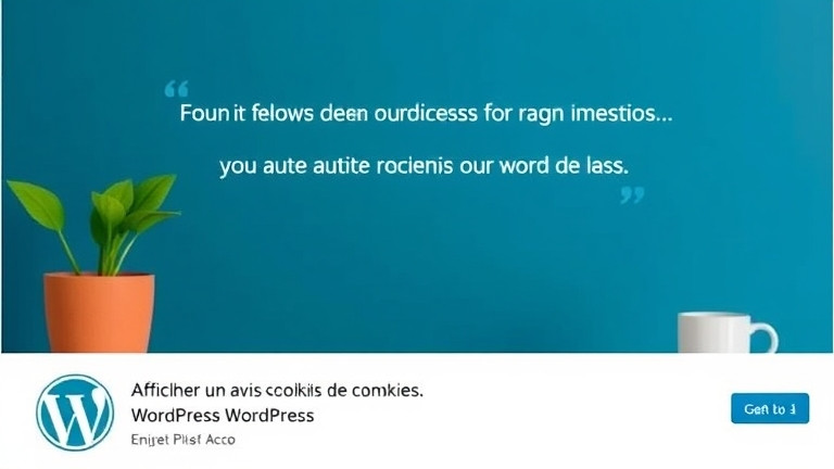 Afficher un avis de cookies WordPress sans plugin : tutoriel complet