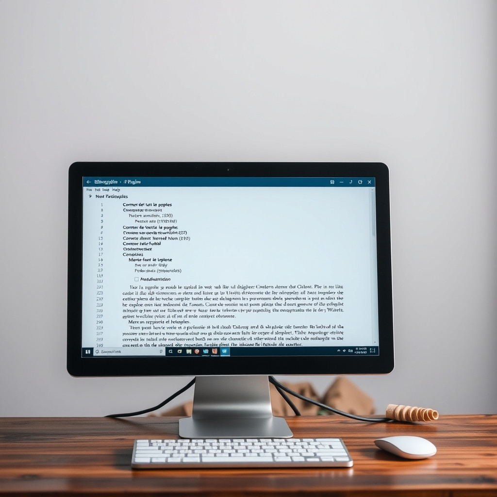 Créer une bibliographie complète pour [Nom de l&rsquo;auteur]