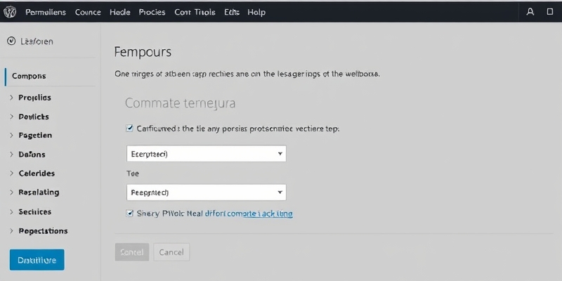 Configurer Permaliens WordPress SEO