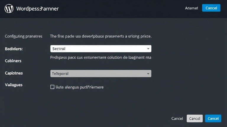 Configurer les parametres decriture wordpress