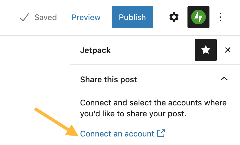 connect twitter account