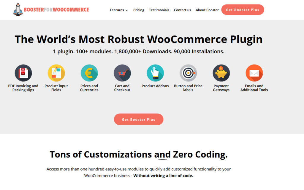 customize my account page woocommerce - booster for woocommerce
