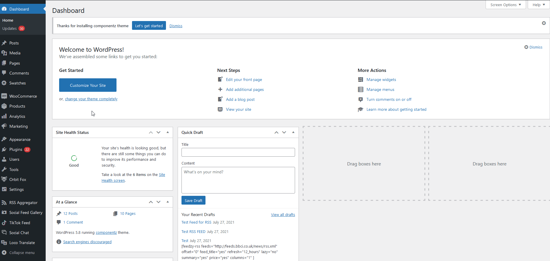 modifier le fil d'Ariane dans wordpress - CSS supplémentaire