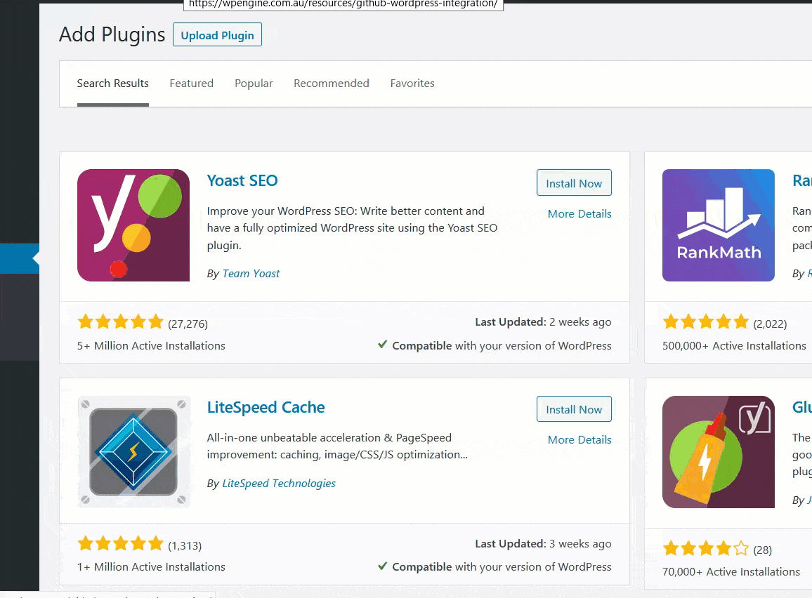 Connect Twitter with WordPress - install yoast seo plugin