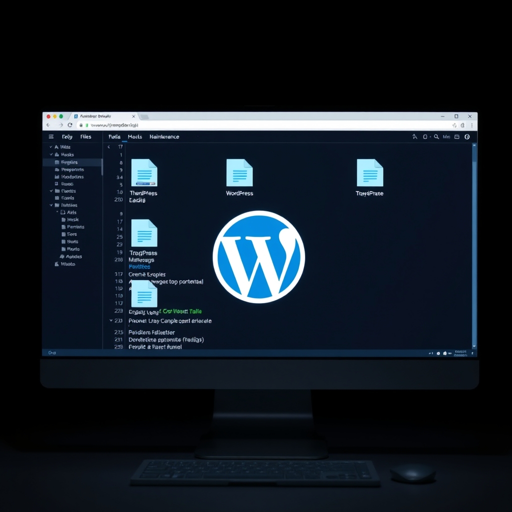 maintenance du site wordpress var