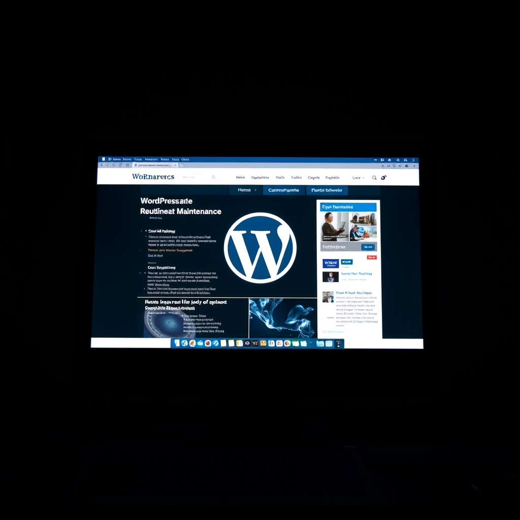 maintenance wordpress pau