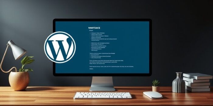 mode maintenance wordpress the 7