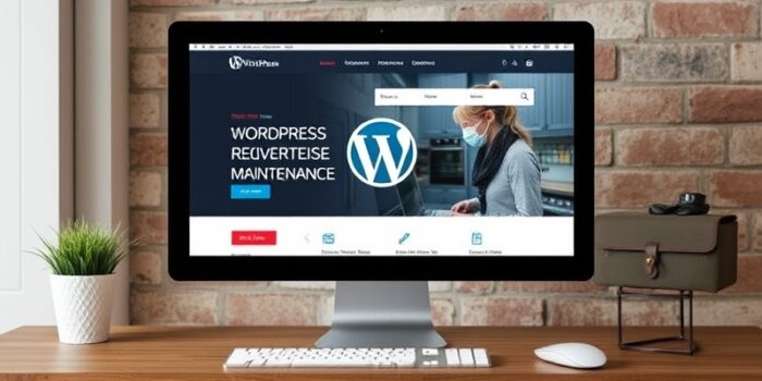 modifier thème wordpress maintenance