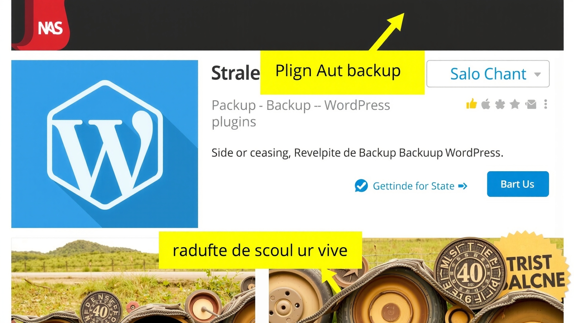 Plugin Backup Automatique WordPress