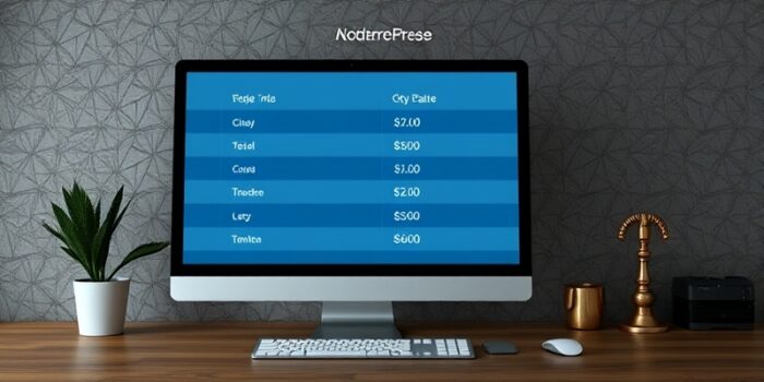 prix par heure maintenance wordpress