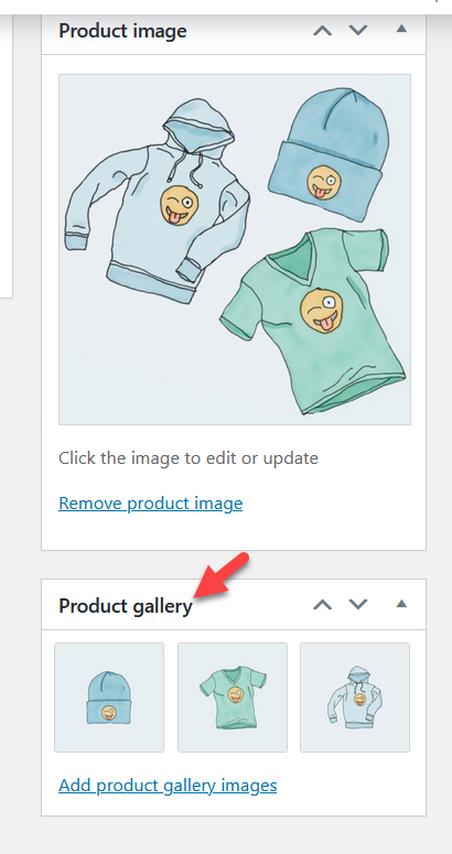 Galerie de produits WooCommerce