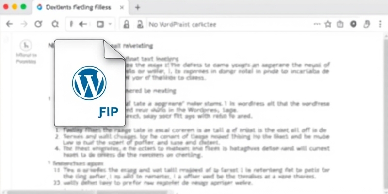 retirer papier page de maintenance wordpress