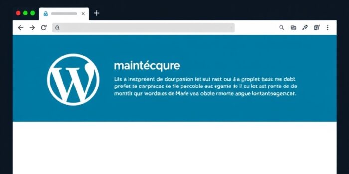 stuck in maintenance mode wordpress