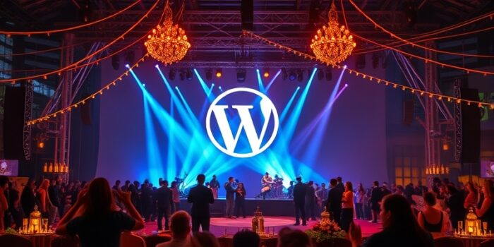 wordpress admin festival maintenant