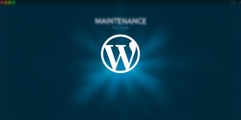 wordpress bloqué sur la page site en maintenance