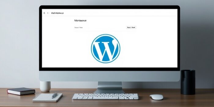 wordpress down for maintenance