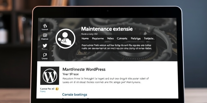 wordpress extension maintenance