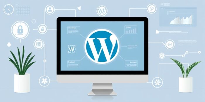 wordpress faire page maintenance