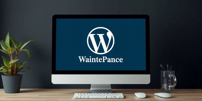 wordpress have website under maintenance