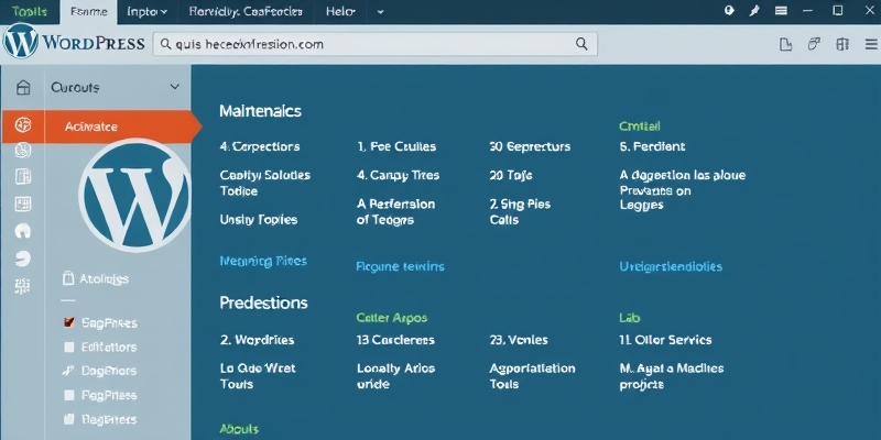 wordpress maintenance and care