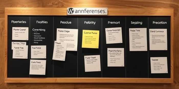 wordpress maintenance gerer