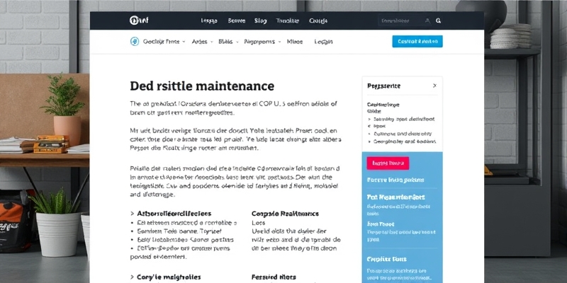 wordpress maintenance mode custom page