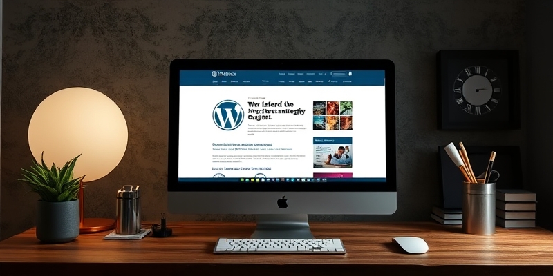 wordpress maintenance page article