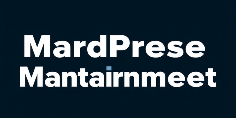 wordpress maintenance page custom
