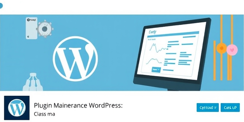 wordpress maintenance plugin background