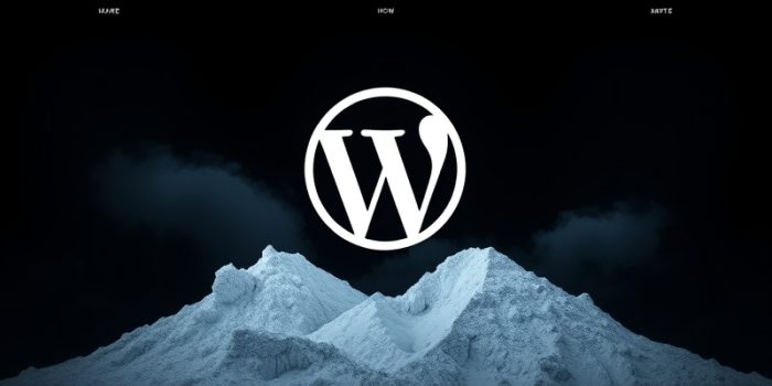 wordpress maintenance preprod