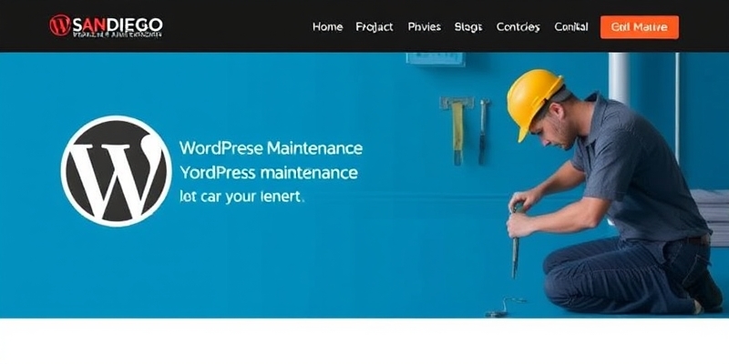 wordpress maintenance san diego