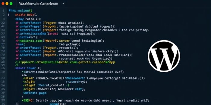 wordpress module maintenance page php