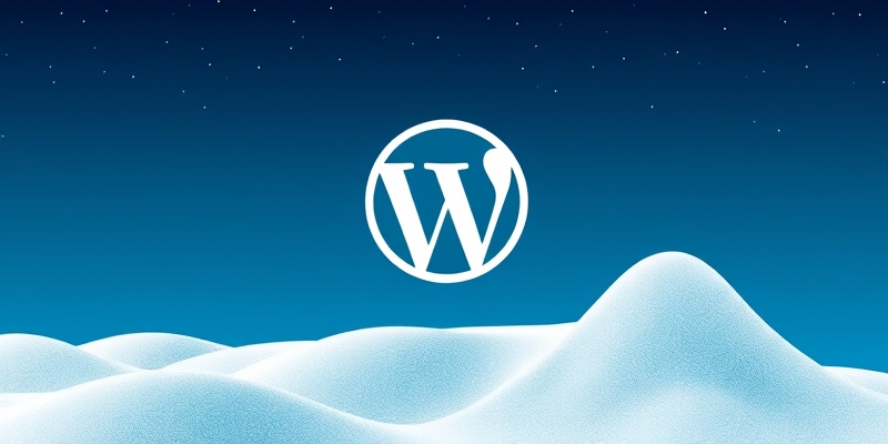 wordpress ouvert pendant maintenance