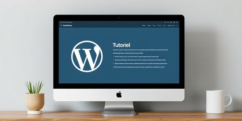 wordpress page maintenance tutoriel