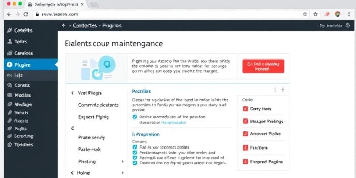 wordpress plugins maintenance