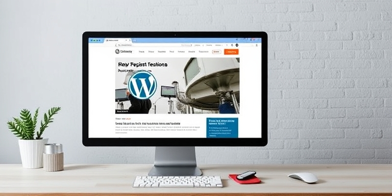 wordpress show maintenance page