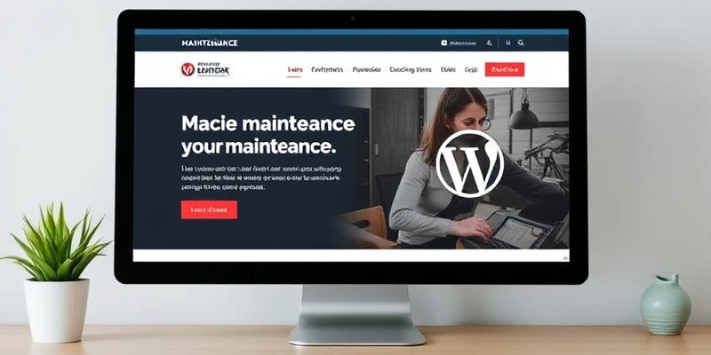 wordpress site de maintenance