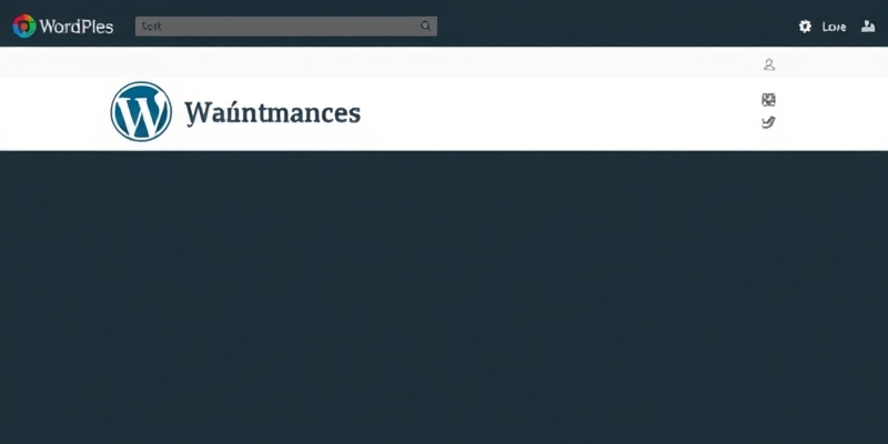 wordpress stuck in maintenance mode no .maintenance file