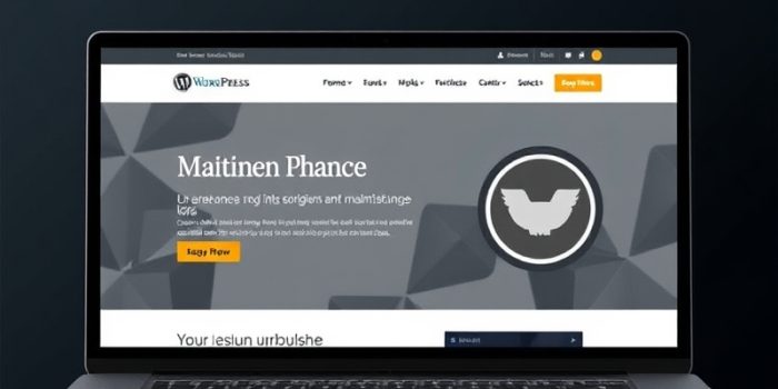 wordpress theme maintenance